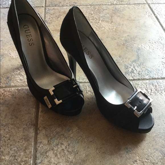 Elegante black open toes high heels ! - Picture 3 of 6